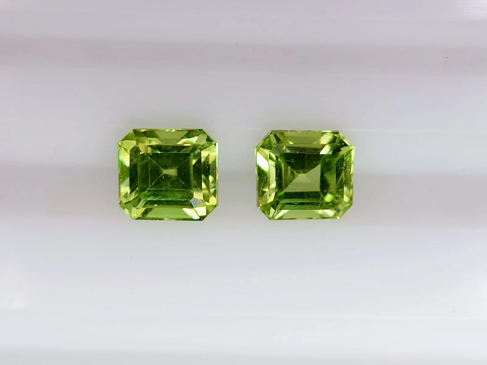 1.6ct Peridot Pair Natural From Pakistan — view 2